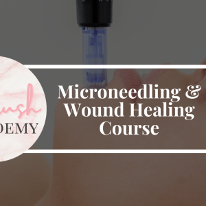 Microneedling & Wound Healing Course - with 1on1 Training Session